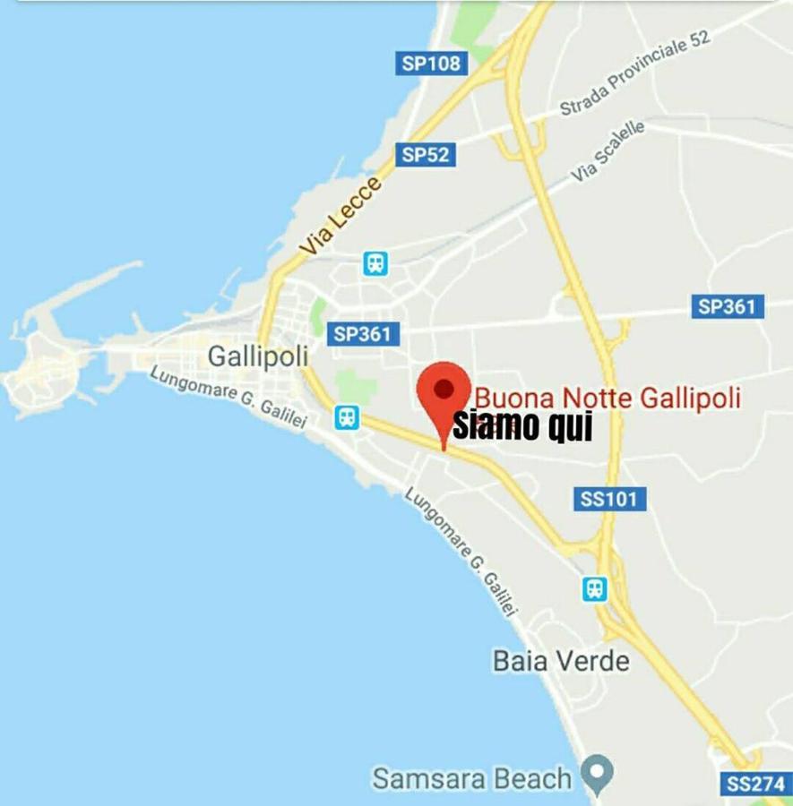 Buonanotte Gallipoli Buitenkant foto